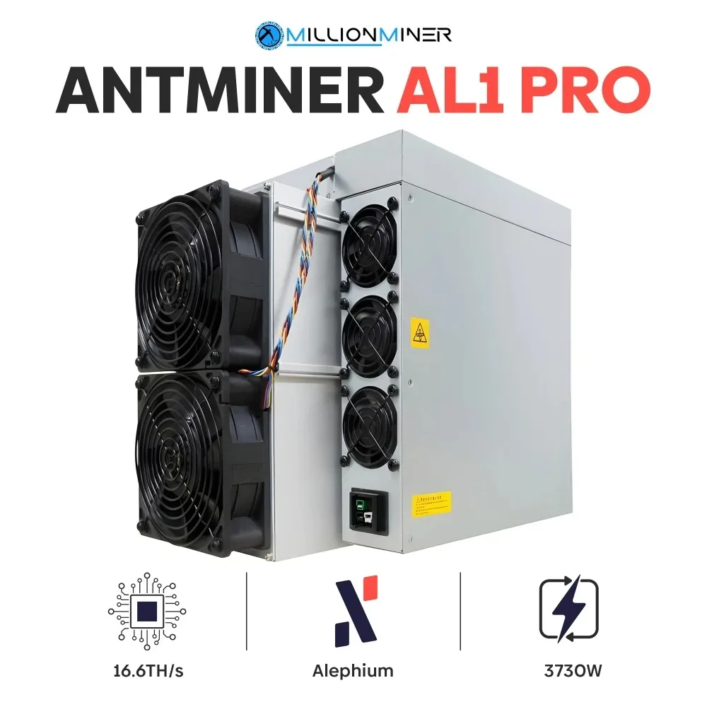 A1 BUY 5 GET 3 FREE NEW Bitmain   Antminer AL1 Pro (16.6Th)