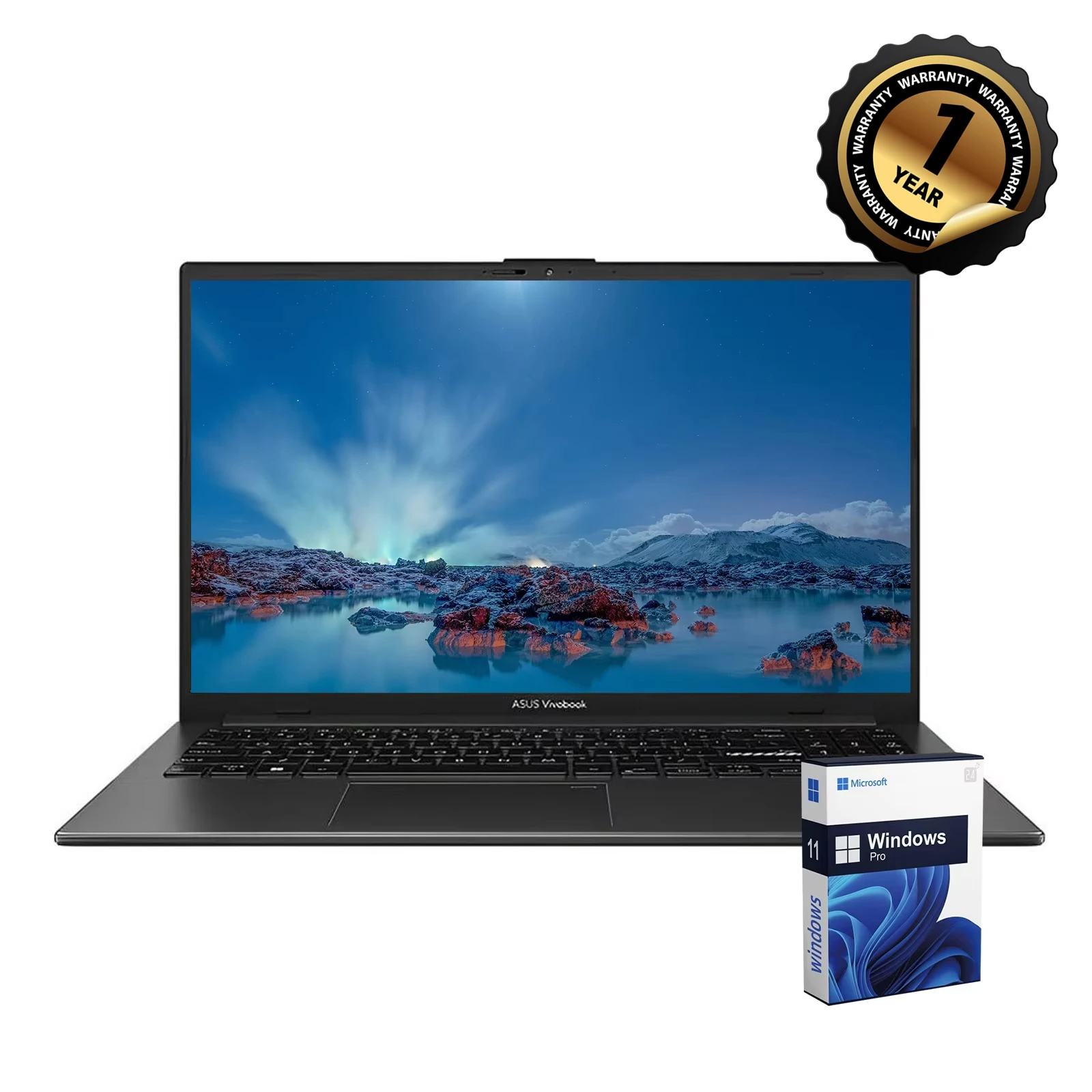 ASUS Vivobook 16 "Business Laptop,Intel Core i7-1355U,40 Go RAM,2 To SSD,Intel Iris Xe fouling, Windows 11 Pro