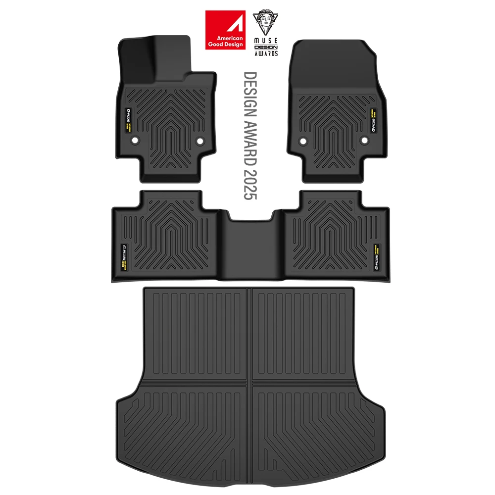 TPE Floor Mats+Cargo Liner Fit For 2023-2025 Lexus RX500h All Weather Protection