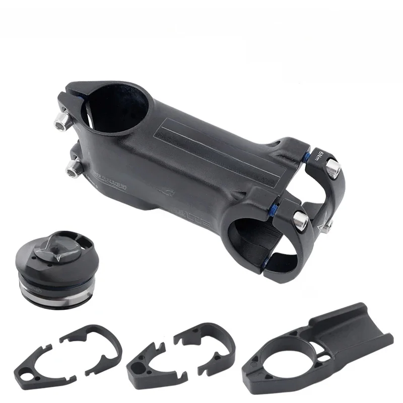 AliExpress NONE MOSSO ST08 Road Bike Stem Riser -6 Degrees Internal Wiring Handlebar Table Power Bicycle Stem 28.6*31.8*80/90/100/110MM Cycling