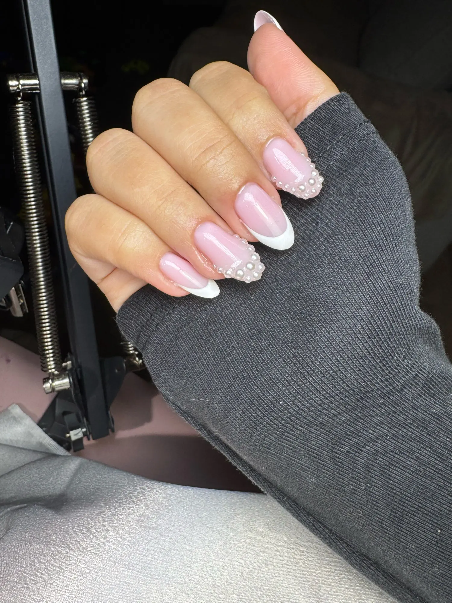 Venalisa HEMA TPO FREE Nail Gel Polish Glitter Gorgeous Full Coverage Soak Off UV LED French Nail Jelly Pink Nude Collection photo review