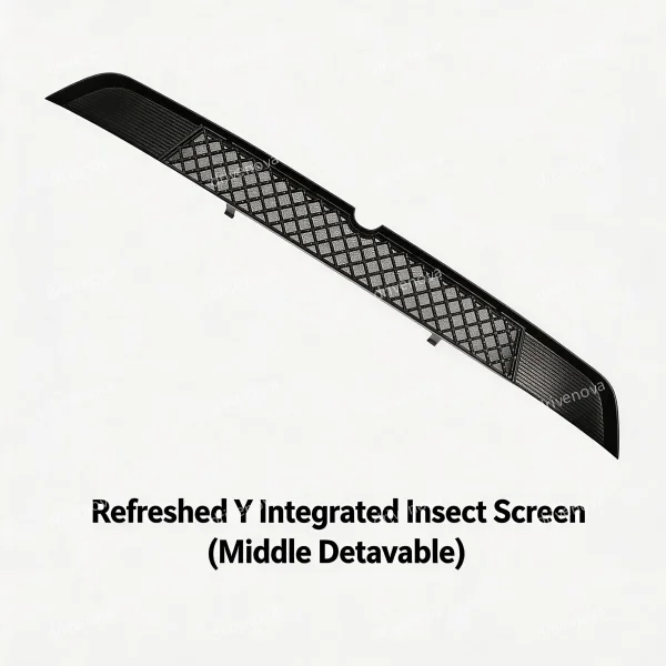 Front Lower Bumper Grille Mesh for Tesla Model Y Juniper 2025 Anti Insect Radiator Protection Net Cover Exterior Accessories