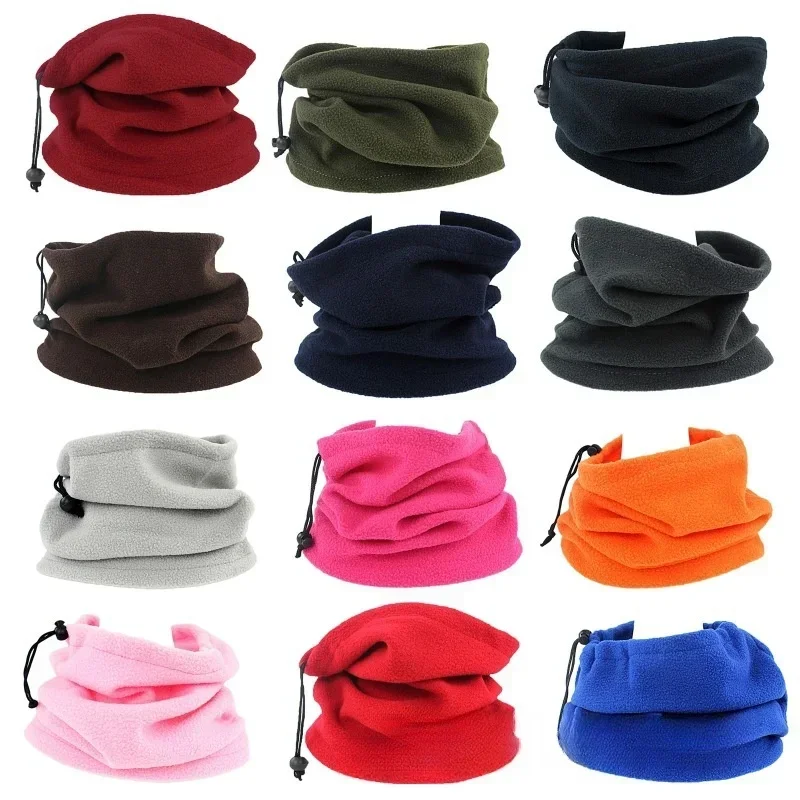 AliExpress OIMG Fleece Warm Winter Windproof Neck Tube Scarf for Men Women Bandana Mask Half Face Cover Cycling Ski