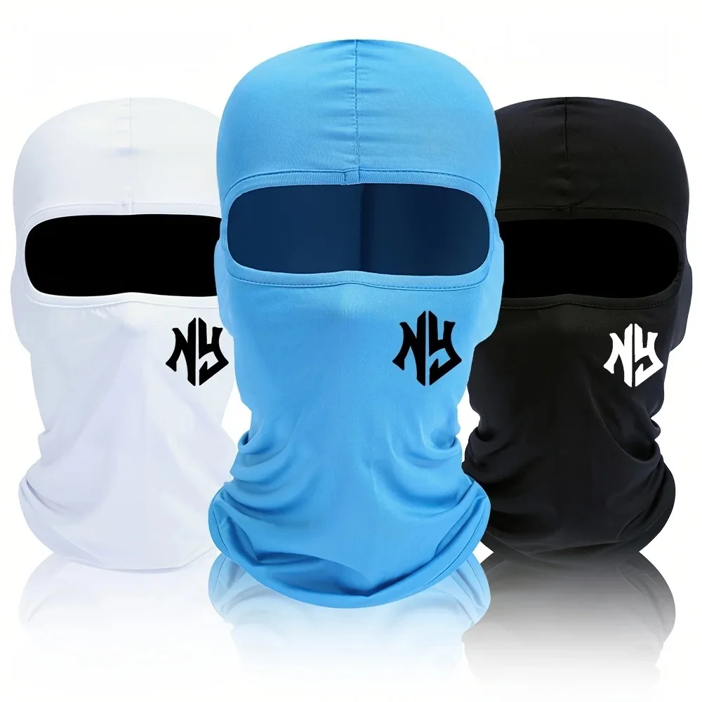 AliExpress MAZIAO Letter printed men's and women's outdoor cycling face masks, Balaclava hats, windproof and sun protection sun hats