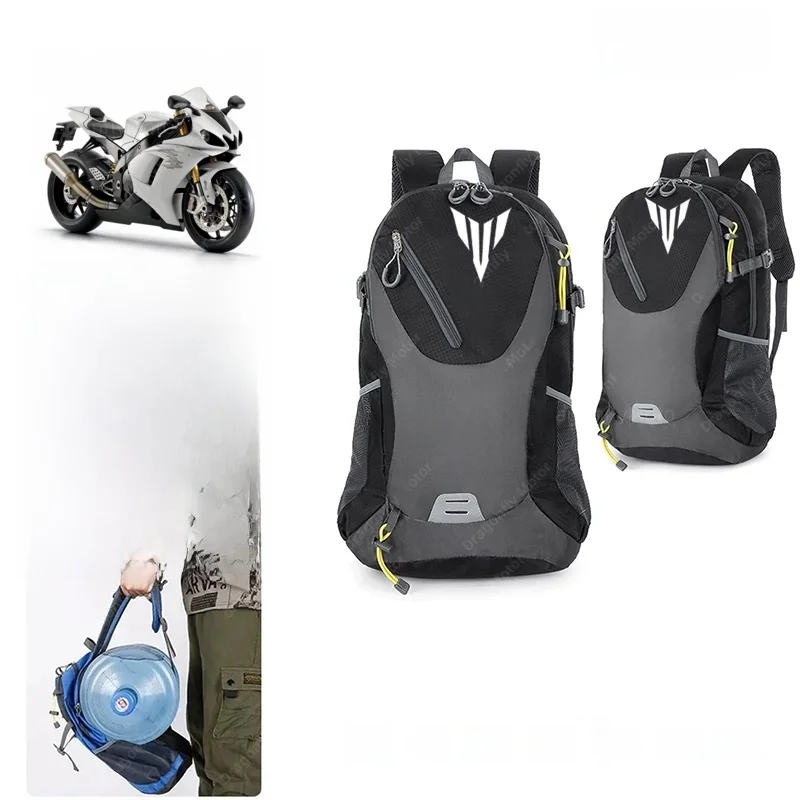 AliExpress DragonflyMoto For YAMAHA MT01 MT09 MT07 MT10 MT03 MT 09 07 03 10 40L Large Capacity Waterproof Backpack Men/Women Ideal Hiking Cycling Travel