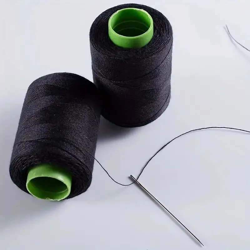 1 Set Black/White Sewing Threads Assorted Hand Sewing Needles Embroidery Mending Accessories Sewing Crafts