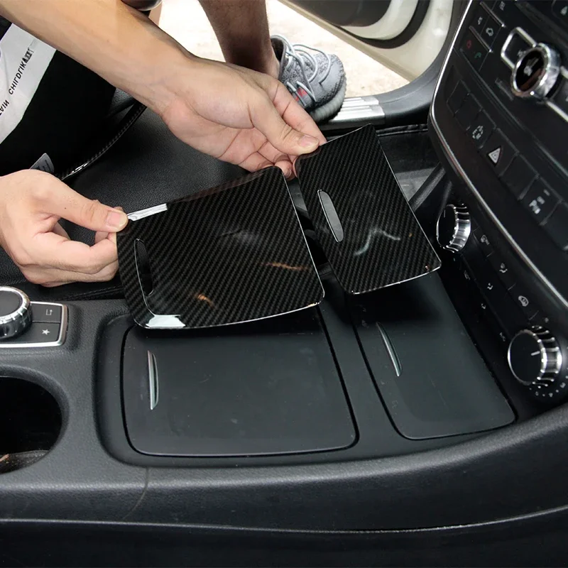 Für Mercedes Benz CLA GLA EINE Klasse W117 W176 A180 14-17 Auto Zentrum Speicher Box Panel Trim
