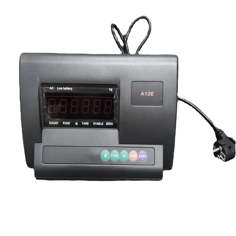 

220V LED Display Digital Weighing Indicator Load Meter Controller RS232 Interface Electronic Platform scale XK3190-A12+E