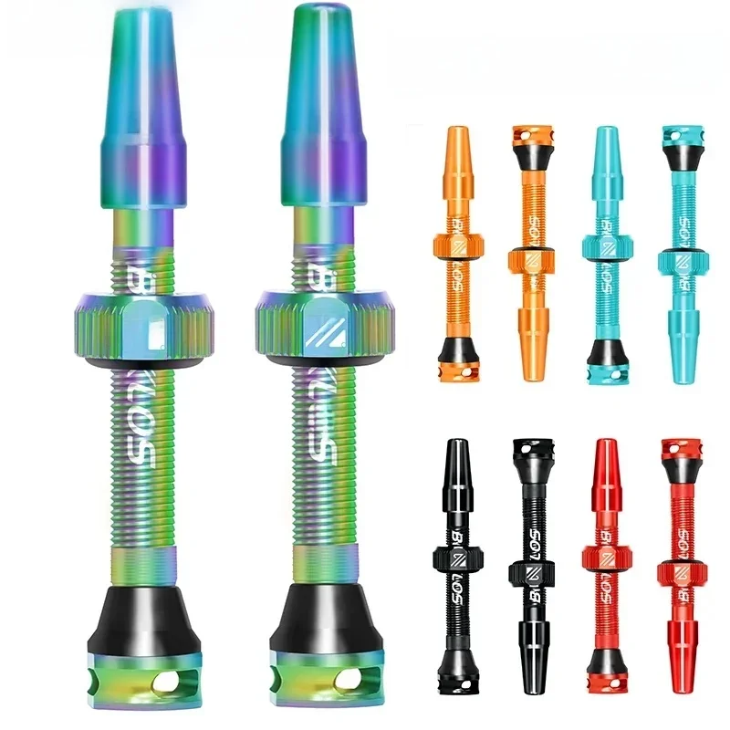 AliExpress BUCKLOS Bike Tubeless Valve 40MM 44MM 55MM 60MM Road Mountain Bicycle Presta Valves High Quality Tire Nipple MTB Accessories