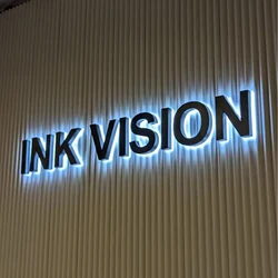Custom 3D Metal LED Channel Letters Sign Illuminated Company Logo Design Backlit Business Building Sign for Exterior Lighting