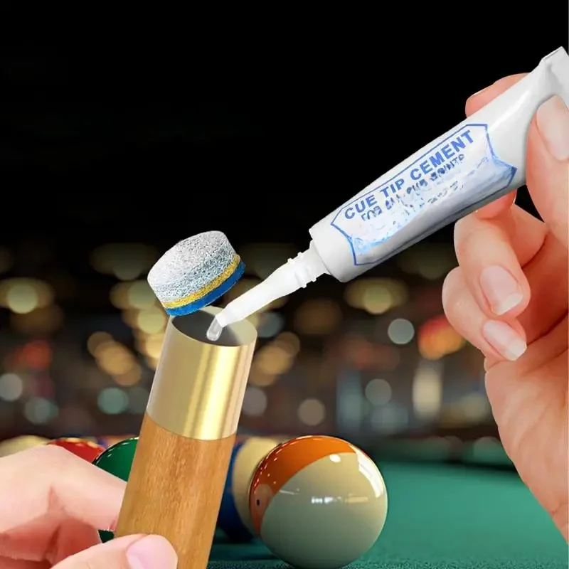 Réparation de queue de billard, outils de réparation de Club de piscine, augmentation de la Friction, outil de réparation de pointe de queue de billard, colle, accessoire de pointe de queue de billard