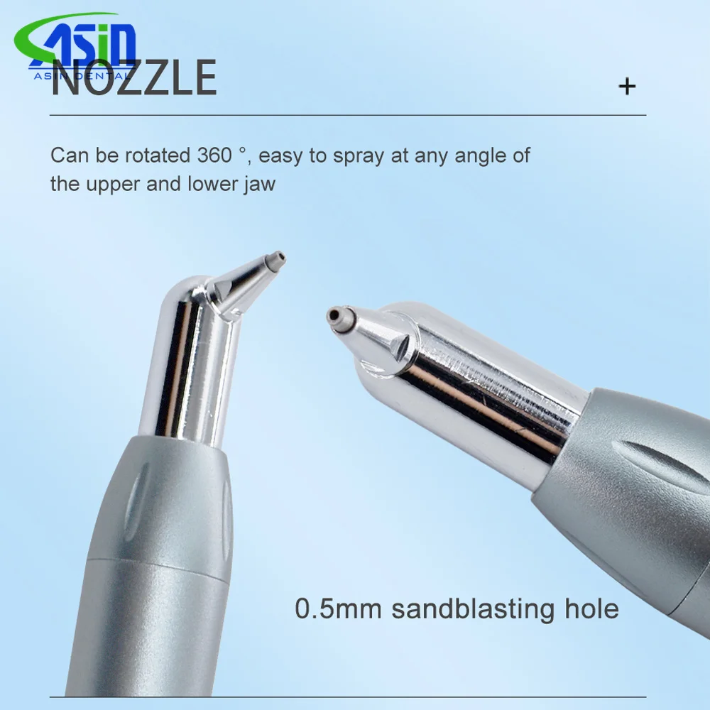 DEASIN Dental Aluminum Oxide Micro Blaster Interface Microetcher Sandblasting Alumina Gun Air Abrasion Polisher Dentistry Tools