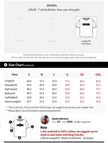 Imagen 2 del producto CBUM CBUM Camiseta Cubiertas de bomba Camisetas de manga corta de gran tamaño Camisetas de gimnasio de entrenamiento CBUM de gran tamaño