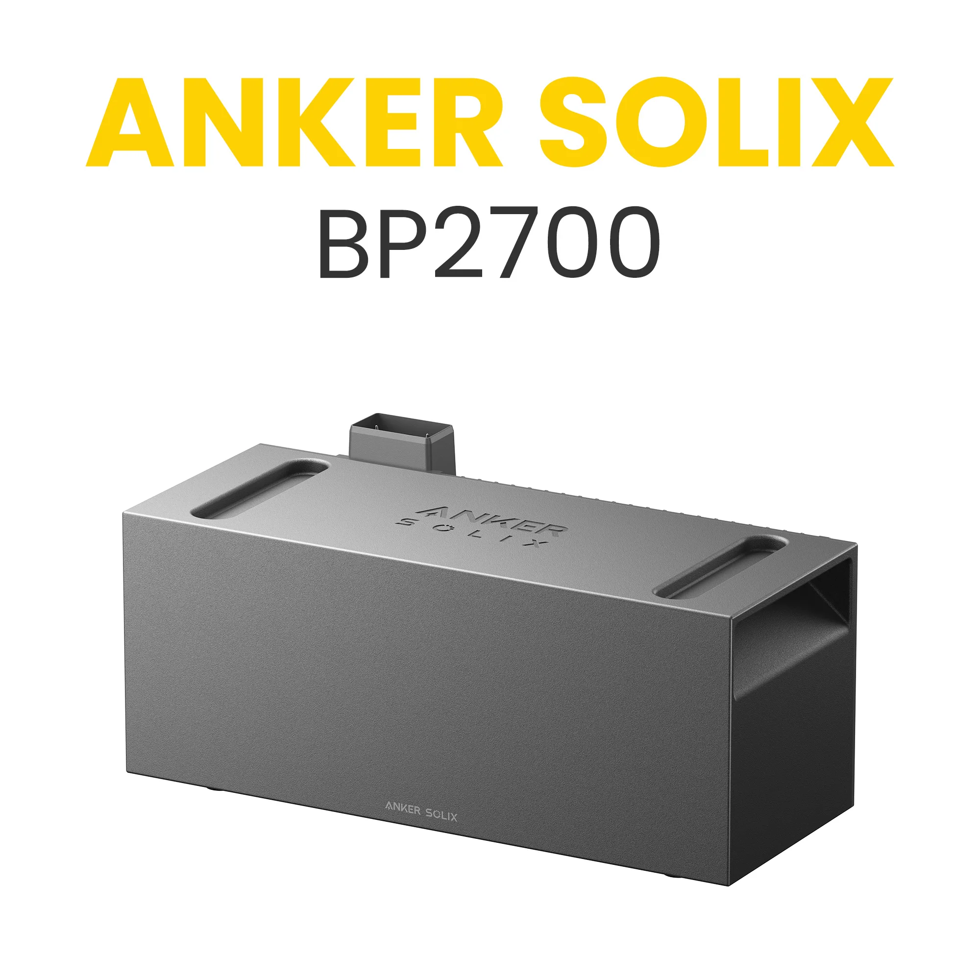Anker SOLIX BP2700 Expansion Battery Storage Battery Battery 2700Wh Battery Pack for Anker Solix Solarbank 3 E2700 Pro 0% VAT.