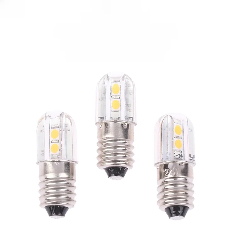 AliExpress UK HELTC Warm White E10 Led Bulb 6/12/24V Upgrade Bulb 4LED Lamp Replacement For Torch Indicator Bulb Headlight Motor Bicycle LED Bulb