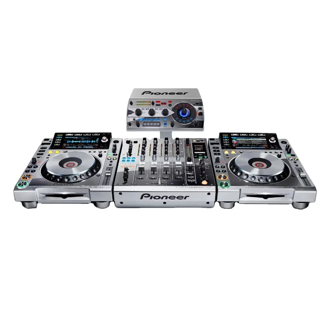 (VENTAS CON DESCUENTO) NUEVO Pionee r DJ DJM-900NXS Mezclador de DJ y 4 CDJ-2000NXS Platinum Edición limitada