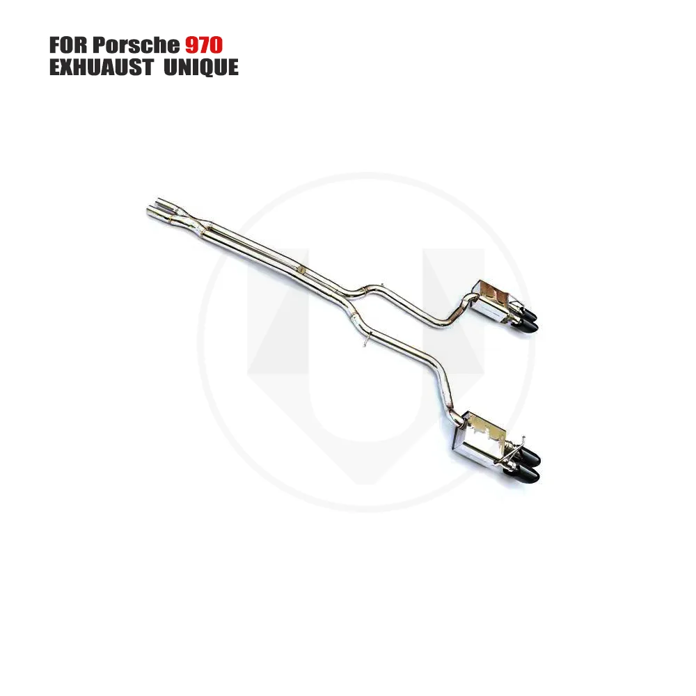 

UNIQUE Stainless Steel Exhaust System Manifold is Suitable for Rorsche 970 Auto Modified Valve Muffler Downpipe With Catalyst