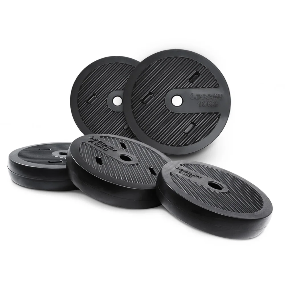 EGOJIN Weight Plate 31D for Home Strength Training and Weightlifing, Pairs or Sets