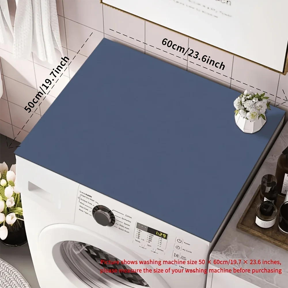Diatomaceous Washer & Dryer Top Cover Mat, 19.7'' X 23.6''inch - Highly Absorbent & Protective, Fits Modern Appliances
