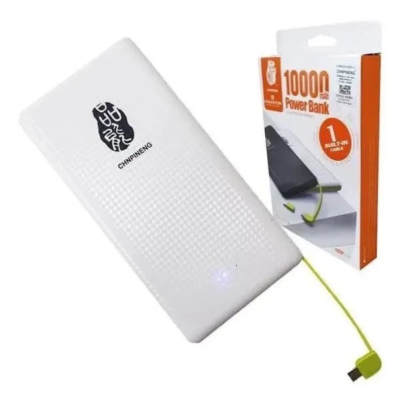 Carregador Portátil Power Bank 10000mah Turbo H'maston original