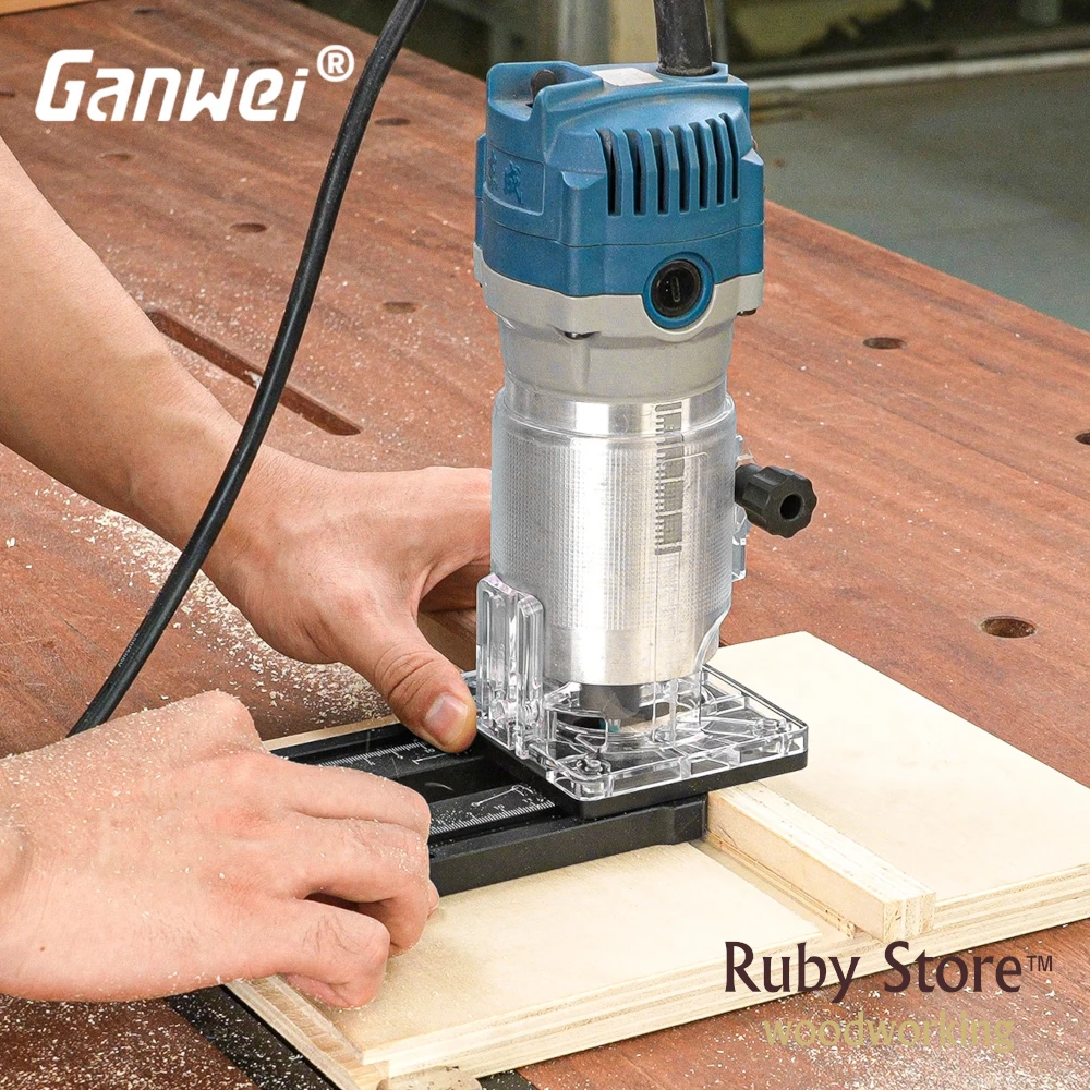 Ganwei Mortising Jig and Loose Tenon Joinery System **Listing Without Router Trimmer**