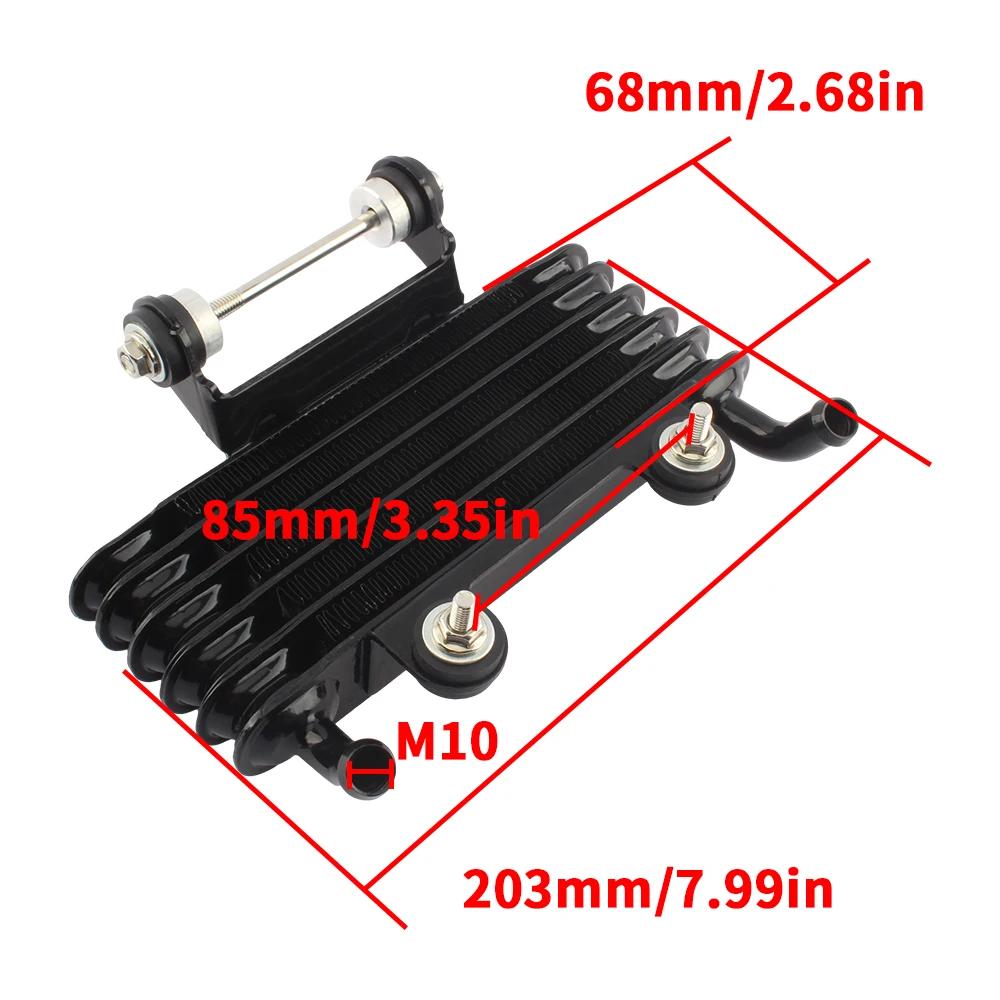 Oil Radiator Motorcycle Accessories Gy6 Oil Cooler Moto Universal for Yamaha Honda Kawasaki Suzuki Beta Motocross Modified Parts