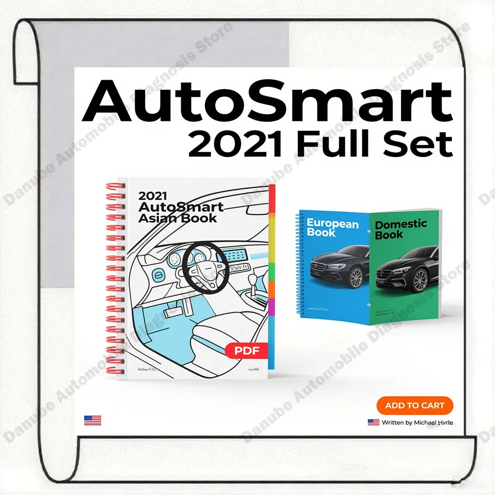 

AutoSmart Repair Manual Tool for Asian/European Domestic Cars & Truck - Transponder Locksmith Set Service Information for Models