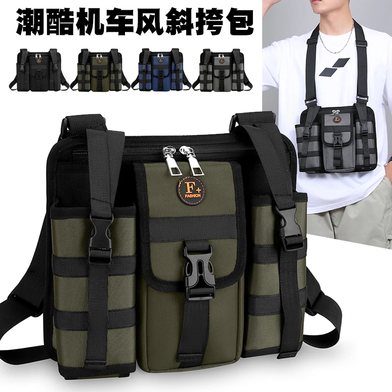 Tactical Multifunctional Bag Waterproof Shoulder Bag for Men Suitable for Outdoor and Travel Activities