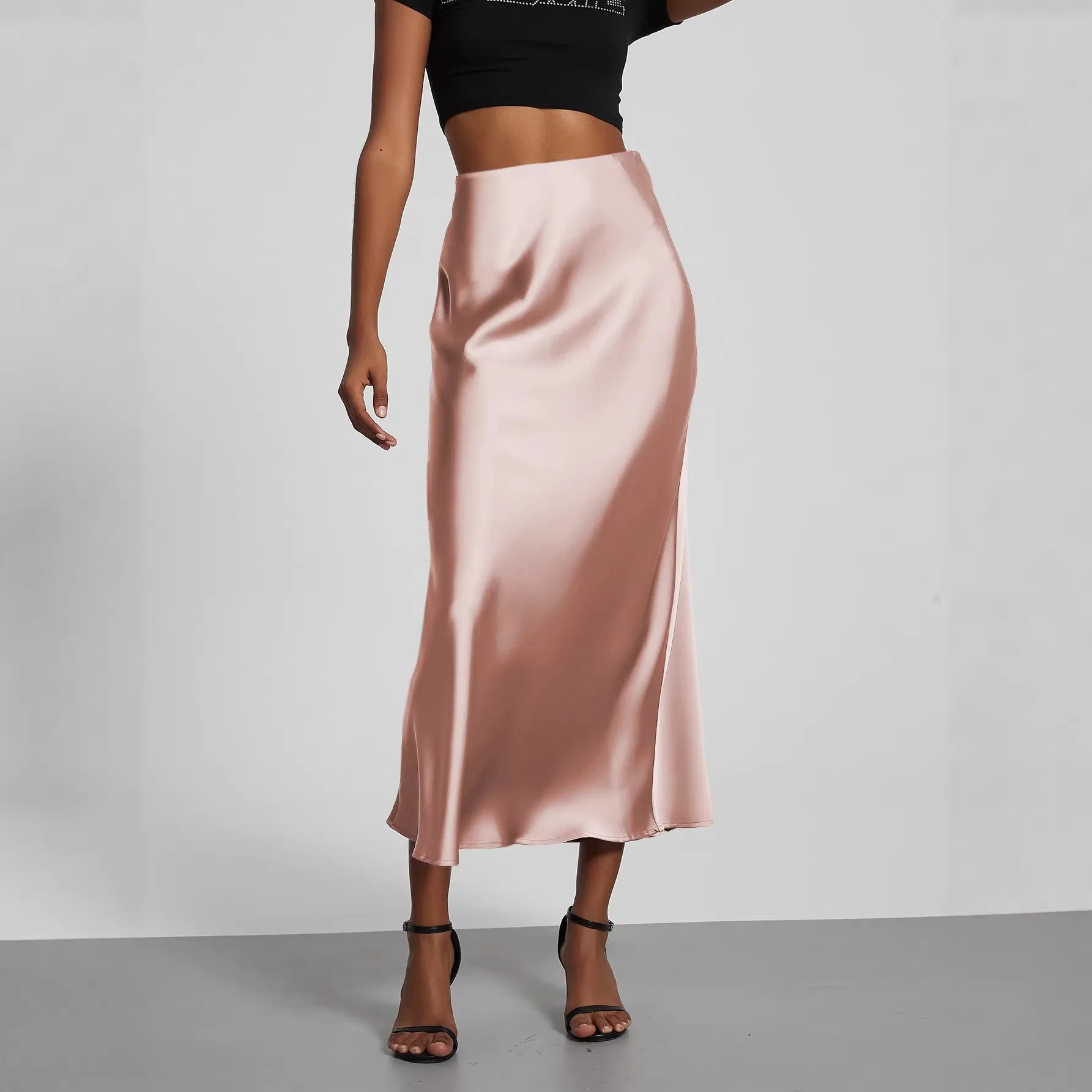 Mini Length Winter Wear Skirt Sexy with Private Celebrity Style Medium Stretch Sexy Style Colorblock Winter Mini Skirt for Women