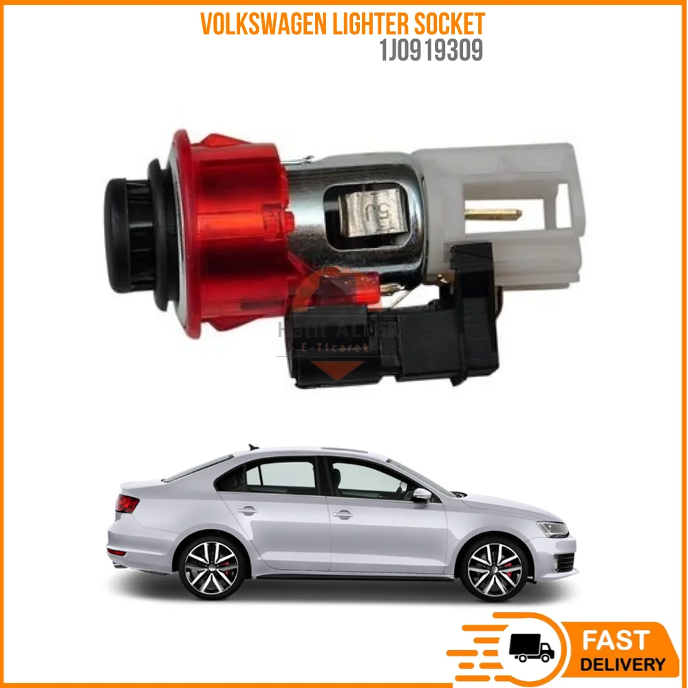 FOR VOLKSWAGEN LIGHTER SOCKET GOLF IV-V-VII-VII/JETTA III-IV PASSAT/CADDY III OEM 1J0919309 SUPER QUALITY HIGH SATISFACTION AFFO