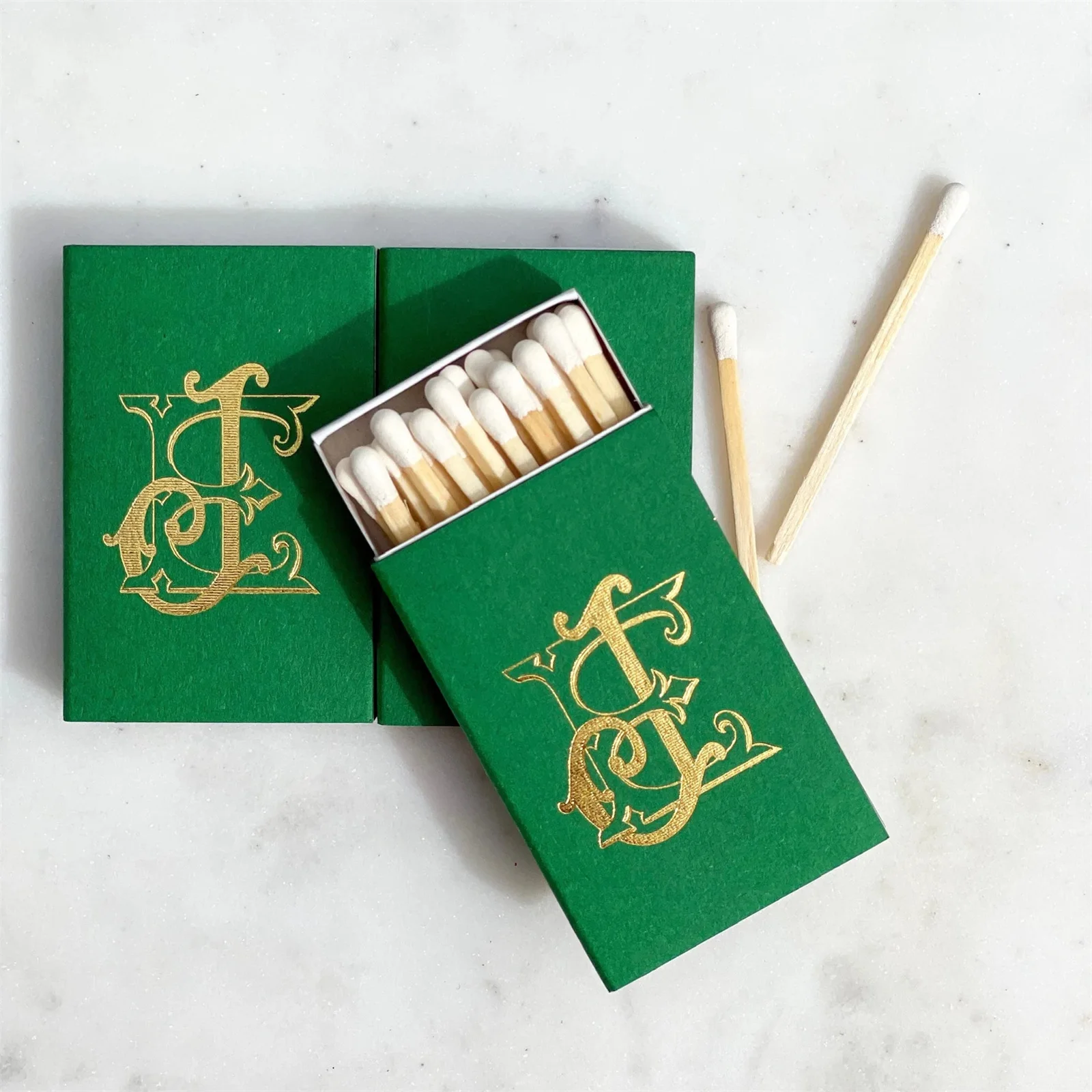 

Gold Foil Wedding Matchboxes, Custom Designed Matchbox Favors, Personalized Wedding Matchbox, Sparkler Send Off Matches, Wedding