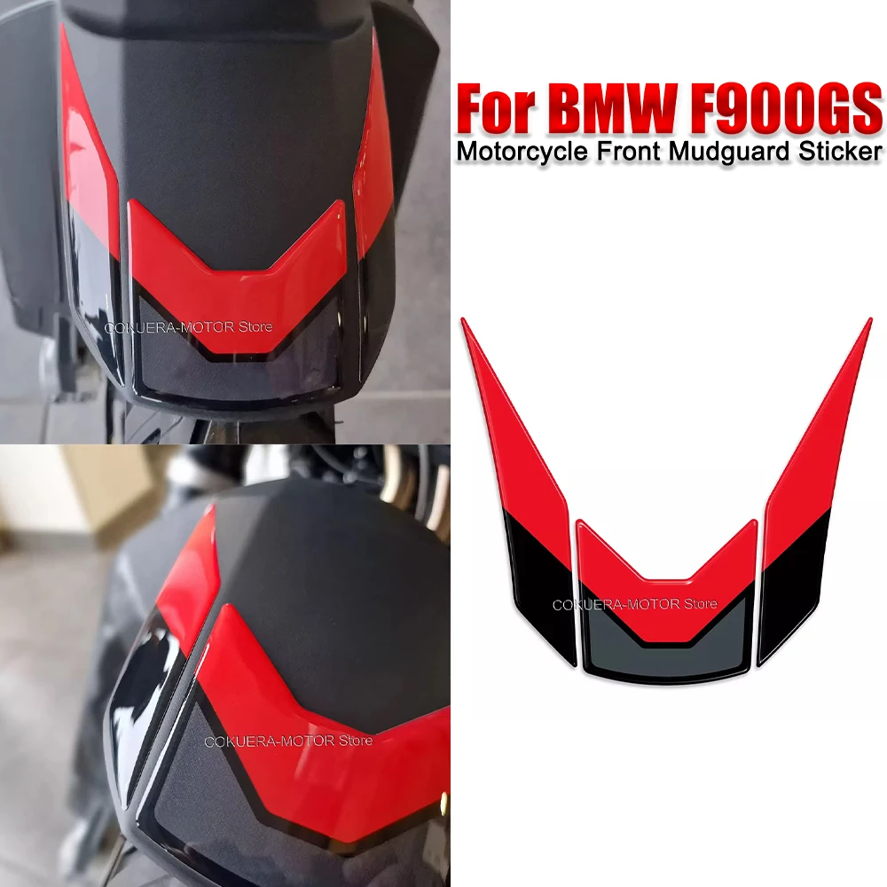 For BMW F900GS f900gs Motorcycle Accessories Motorcycle Front Mouth Cover Protection 3D Sticker Waterproof Decorative Sticker