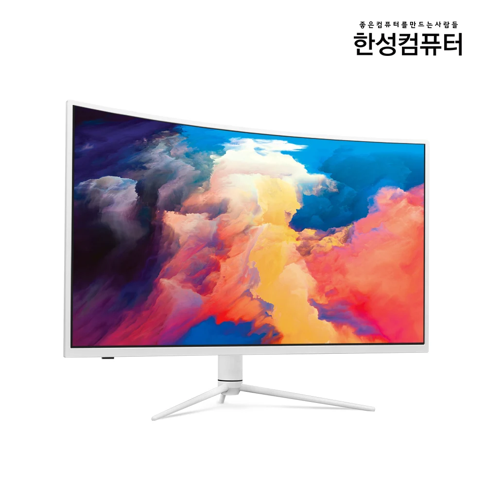 [البيع المسبق، يتم شحنها متتابعة بعد 12/26] شاشة Hansung Computer Tfg39Q14V Qhd 165 هرتز بيضاء منحنية للألعاب