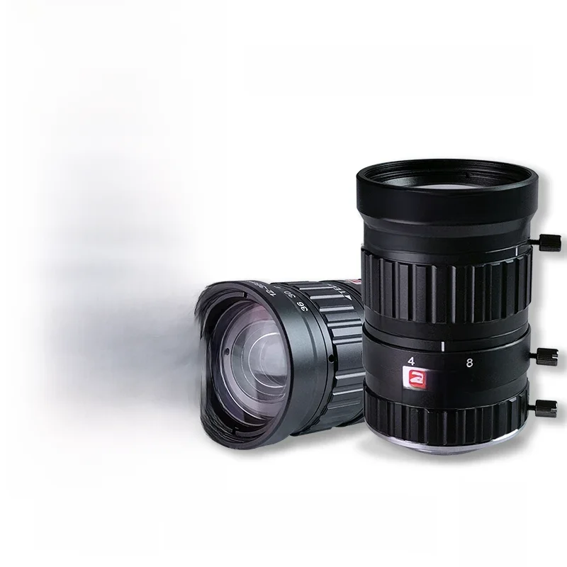 Obiektyw CCTV ZLKC 12-36mm zmiennoogniskowy 2/3 cala, ogniskowa 5 megapikseli, przysłona F2.8, mocowanie C-Mount, niskie zniekształcenia, kamera przemysłowa do wizji maszynowej. — zdjęcie 2