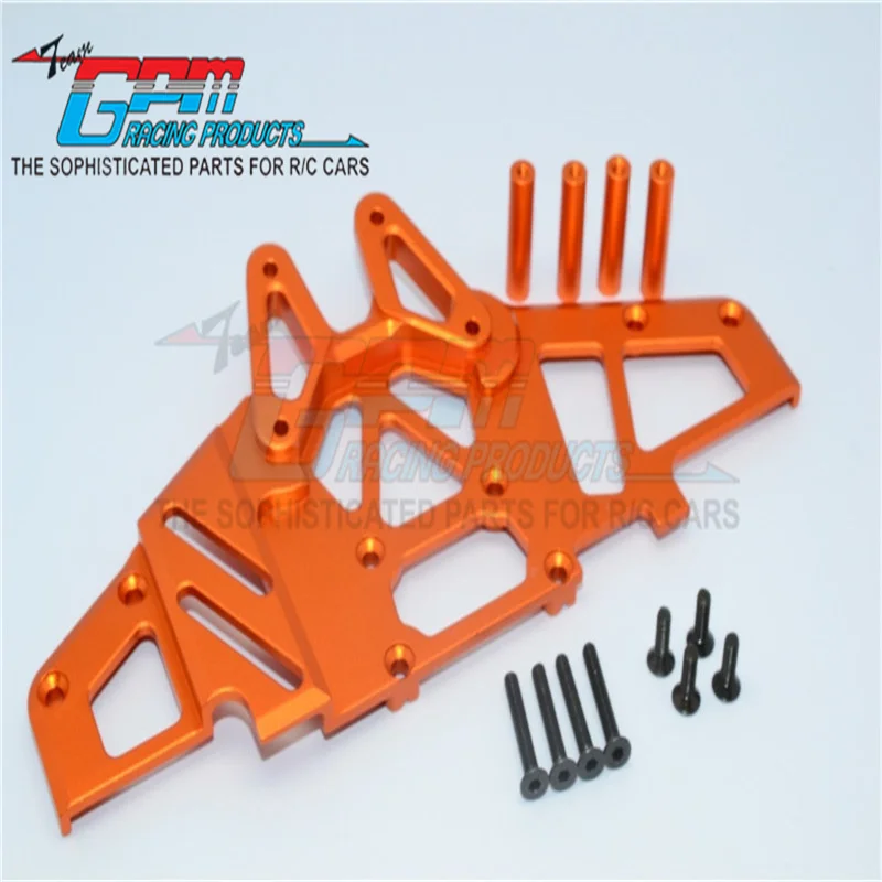 GPM ALUMINIUM FRONT CLIP & SKID PLATE - 1SET For AXIAL 1/8 YETI XL 90032 Upgrade