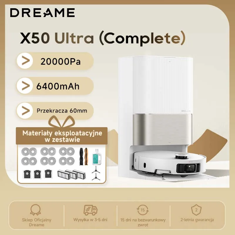 Robot sprzątający Dreame X50 Ultra Complete