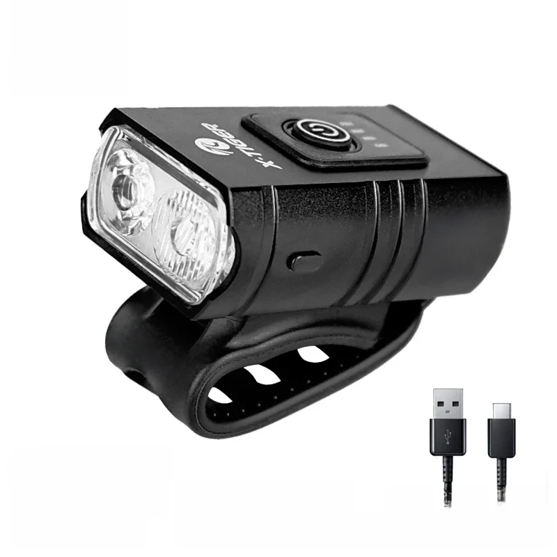 AliExpress X-TIGER Bicycle Light 1200LM Front Lamp USB Rechargeable LED Mobile Power Supply Waterproof Mountain Bike Headlight Bicycle Acce