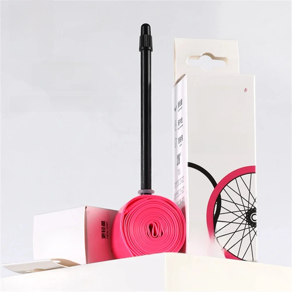 AliExpress NONE NPY light 36g Tpu Bike Inner Tube 700C X18 25 28 32 35 37 40 Road Bicycle TPU Material Tire 65mm Length French Valve