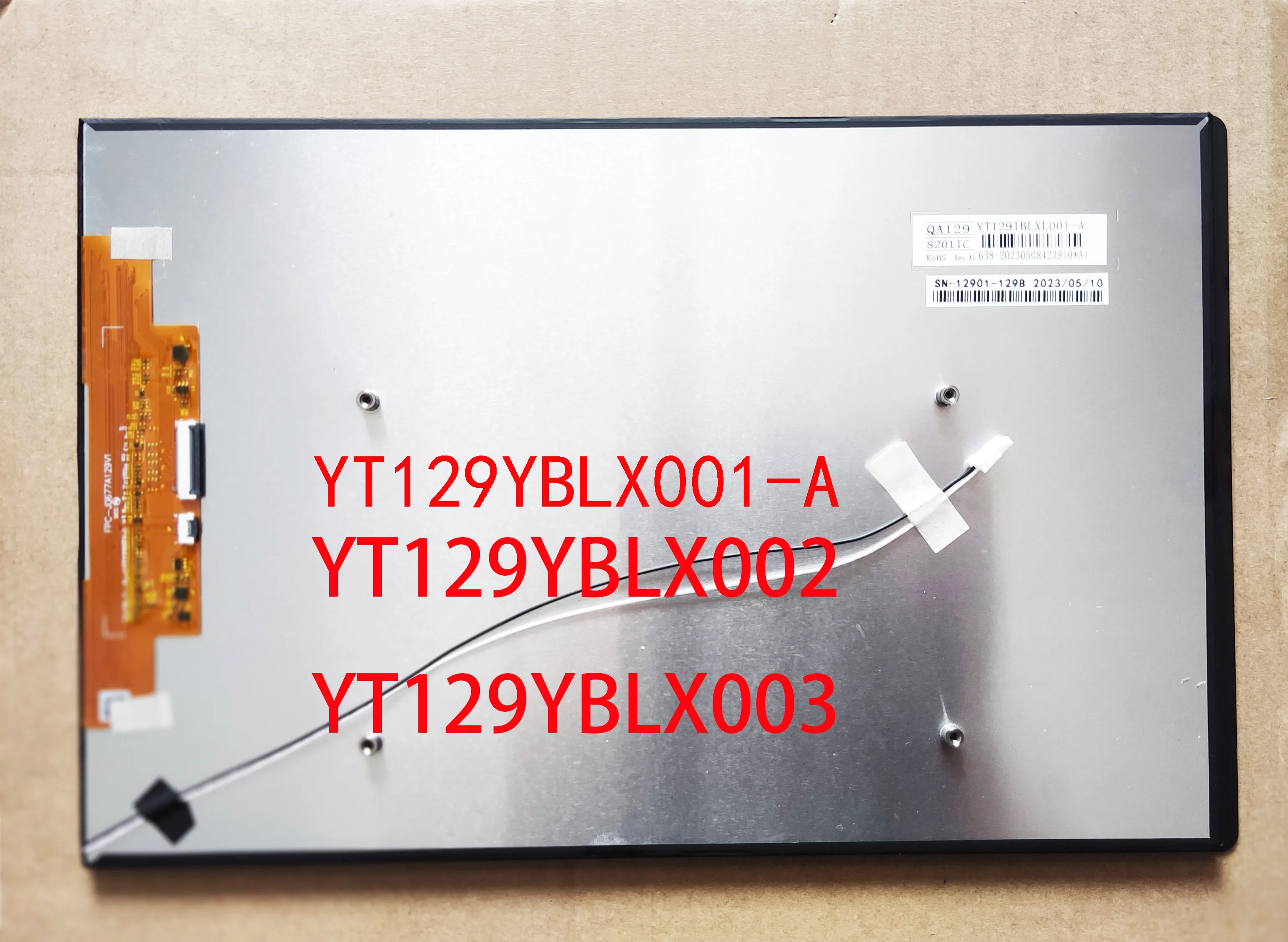 

12.9 Inch 13 Inch QLED Screen 1920*1200 High Resolution 30Pin For Radio YT129IBLXL001-A 002 003 FYT-7862 TS10 TS18