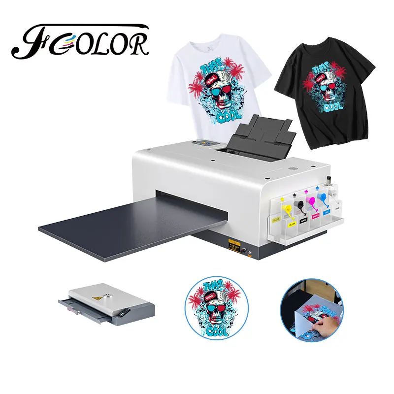 

Принтер FCOLOR DTF для начинающих, принтер Epson L1800 A3 Dtf, для печати на футболках, мешках, текстильных изделиях