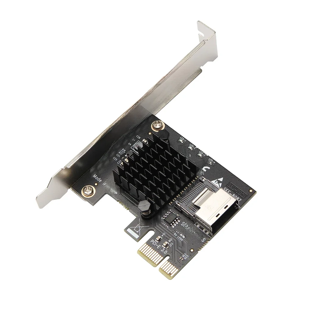 Mini SAS SFF-8087, 4-portowy kontroler SATA 3 III 3.0 do PCI-E, adapter PCI-E do SFF 8087, karta rozszerzeń SFF8087 SATA3. — zdjęcie produktu 6