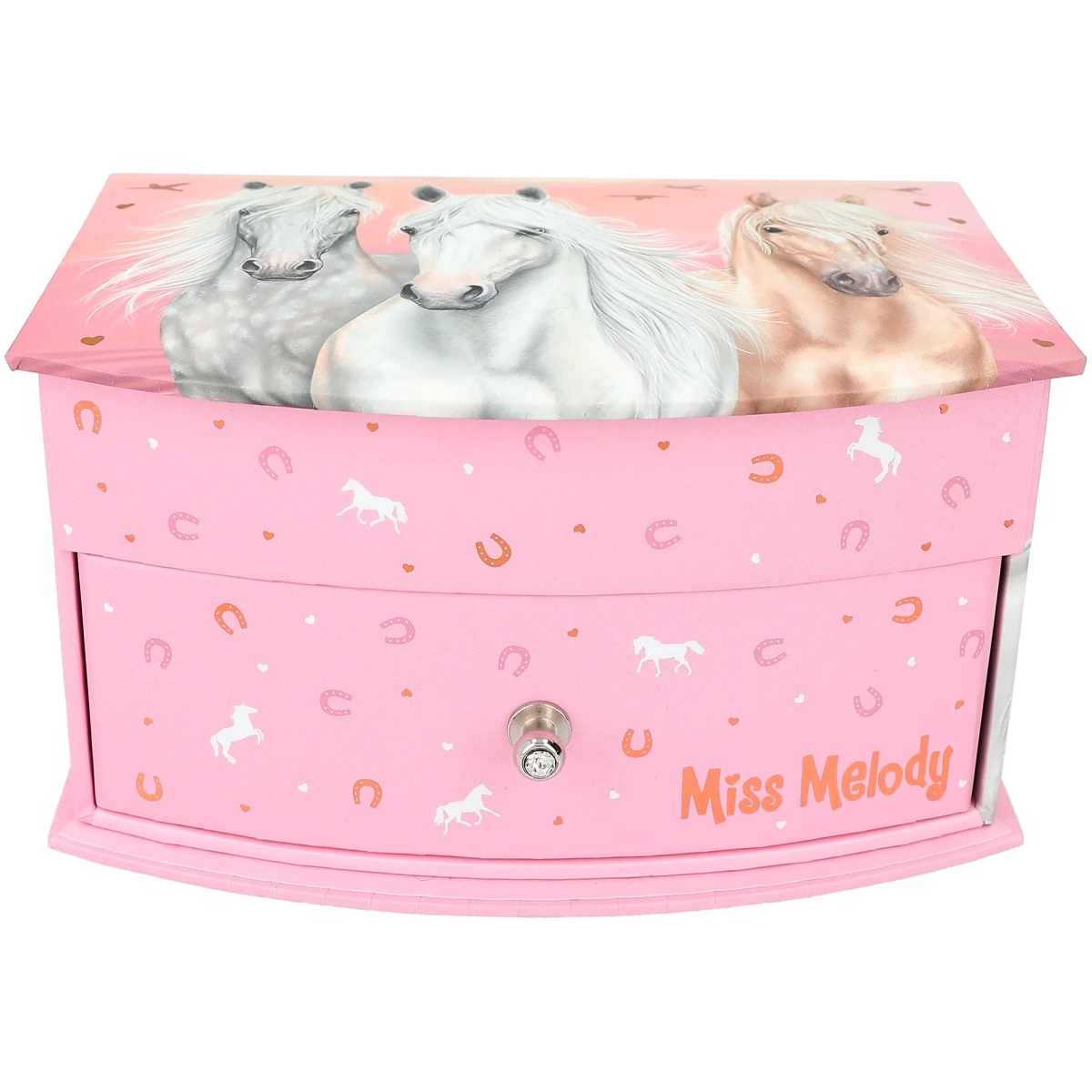 Original Mismelody Horse Jewelry Box 0012404 original Boys Girls Shop Official License original Gifts Top Model