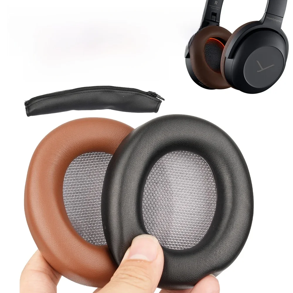Lagoon ANC nauszniki do słuchawek Beyerdynamic Lagoon ANC wymienne nauszniki zestaw słuchawkowy nauszniki PU skórzana gąbka pianka — zdjęcie produktu 7
