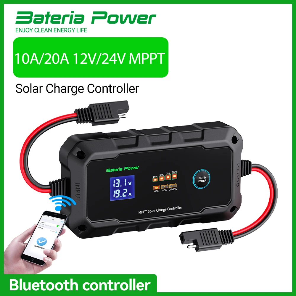 10A/20A 12V/24V Mpp… - image