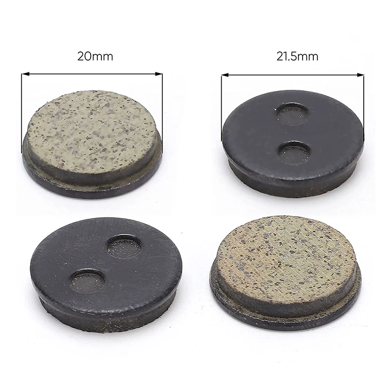 Electric Scooter Resin Brake Pads for Xiaomi M365 Rear Wheel Brake Disc Friction Plates Pads Scooter Accessory Replacement Parts