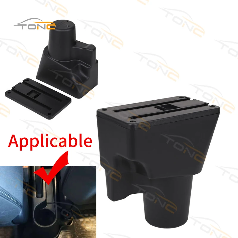 Car Armrest Box for KIA Picanto Central Store Content Box with Cup Holder Products Interior Car-styling Accessory