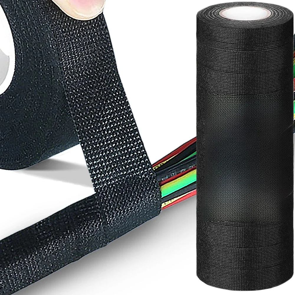 Ruban électrique résistant à la chaleur, faisceau d'isolation, câblage automatique, enveloppe en tissu, organisateur de câbles étanche, bandes adhésives