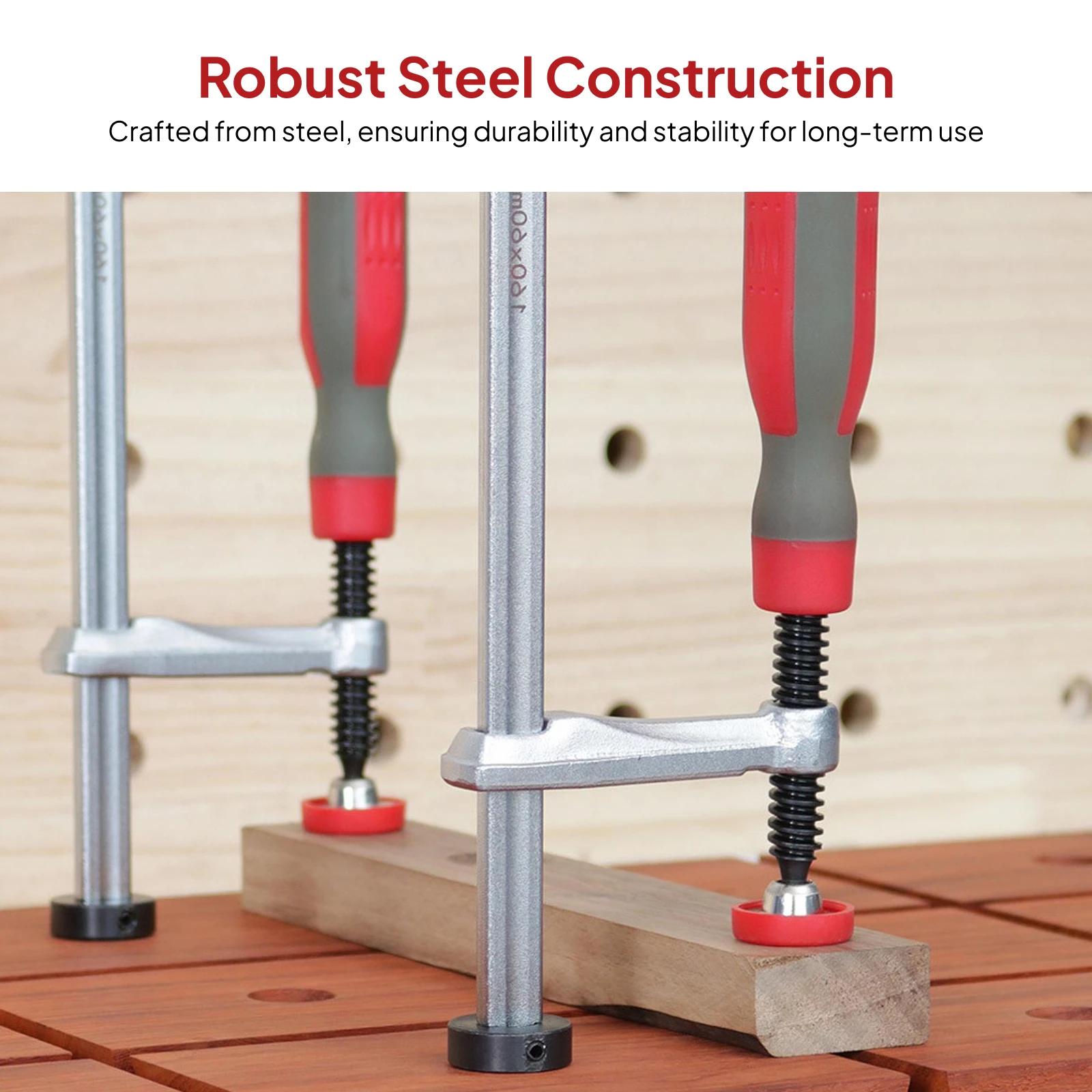 Bench Dog Clamp Workbench Stop Lightweight Fixture Adjustable Woodworking Clamp Hold Down Clamp for Furniture Woodworking DIY