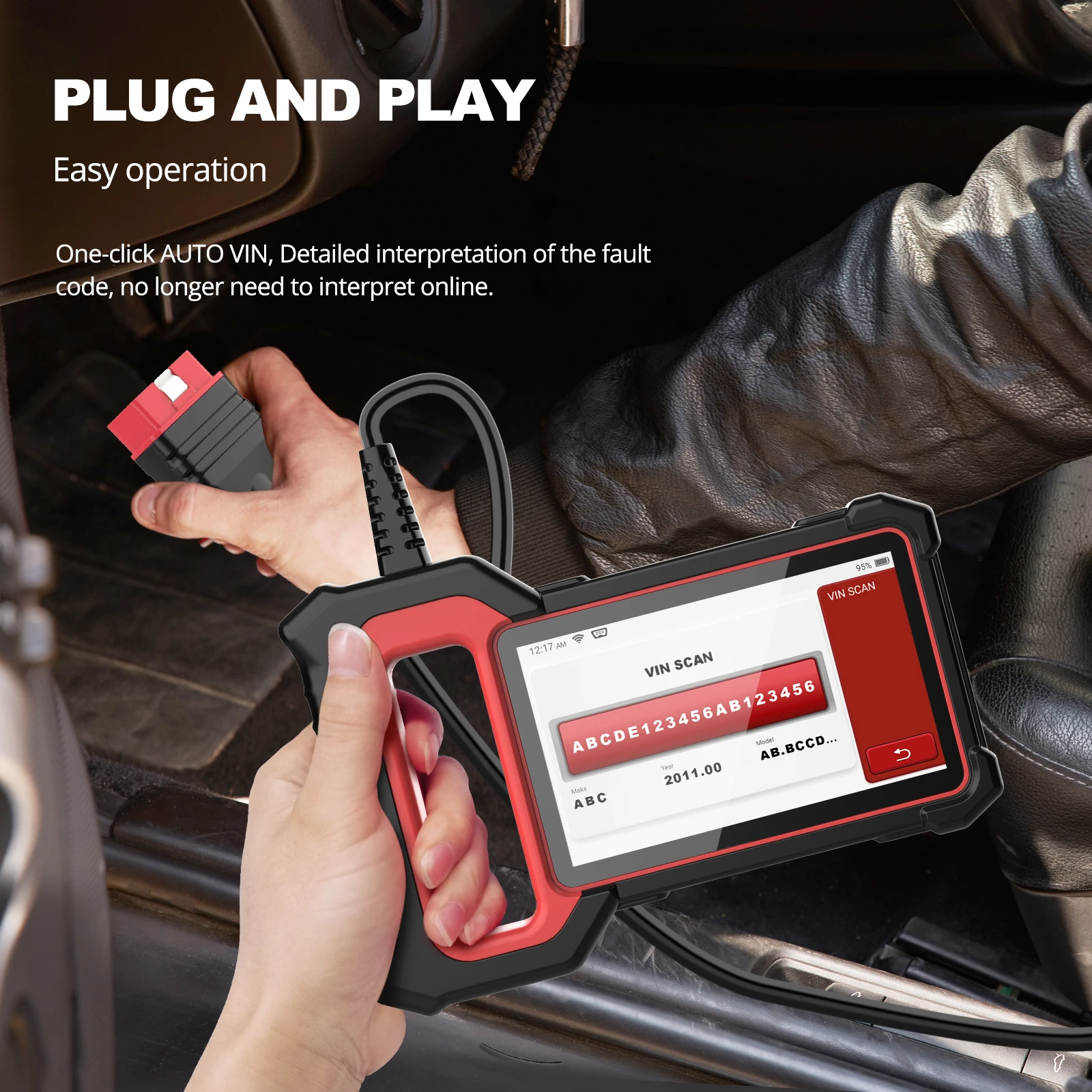 THINKCAR Thinkscan Plus S5 /S4/S6 /S7 OBD2-Diagnosetool Motor prüfen ABS SRS TCM-System Diagnose obd 2 Auto Code Reader Scanner lebenslanges kostenloses Update – Detail 7
