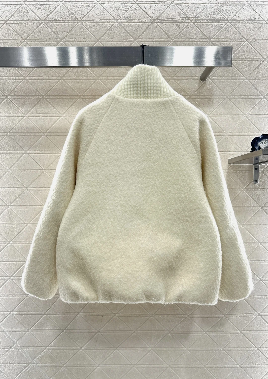 

Women’s Wool Blend Zip Front Down Coat Winter Warm Fleece Lined Hooded Jacket Windproof Puffer Outerwear